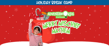 Merry mischief mayhem  380 x 160 px