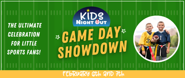 Game day showdown calendar 380x160