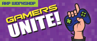 Akp workshop gamers unite calendar 380x160